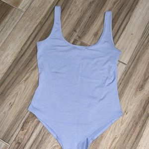 Baby blue tank top